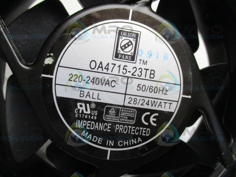 ORION FANS OA4715-23TB 619-6961 AC AXIAL FAN 220-240V NSMP