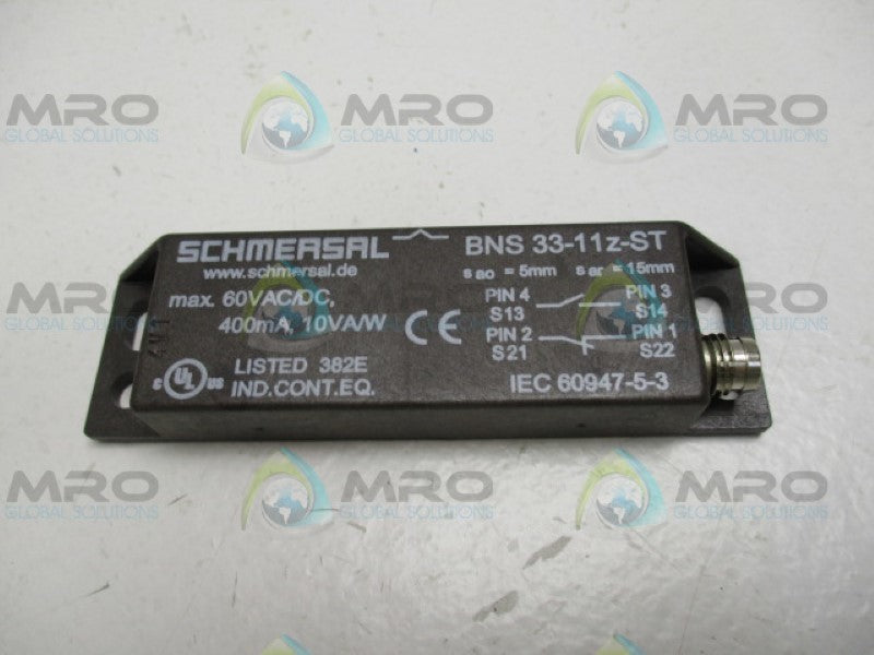 SCHMERSAL BNS33-LIZ-ST  MAGNETIC SAFETY SENSOR NSMP