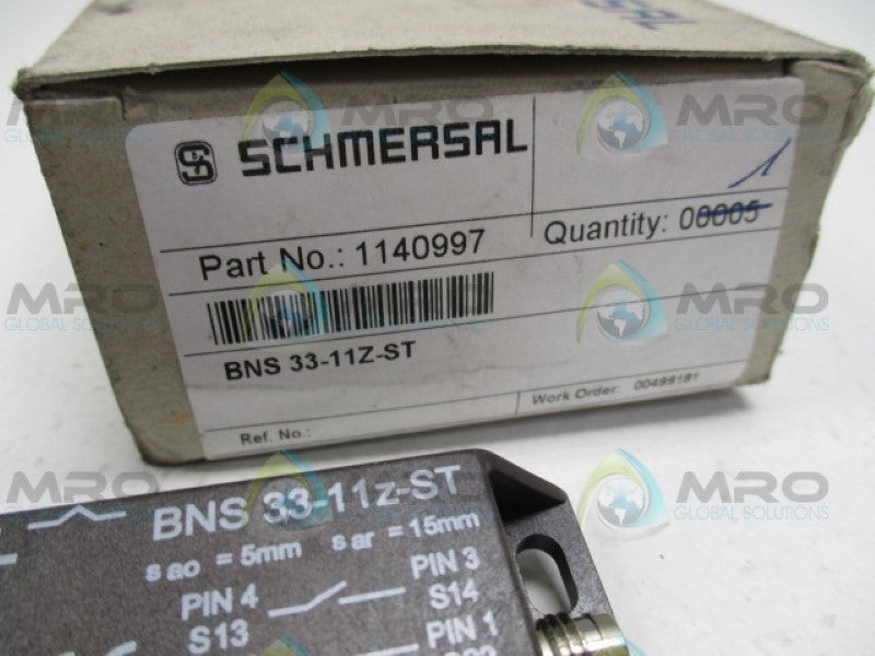 SCHMERSAL BNS33-LIZ-ST  MAGNETIC SAFETY SENSOR NSMP