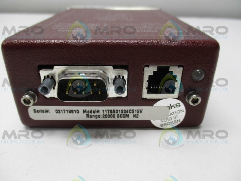 MKS RS-485 1179A01324CS15V MASS FLOW CONTROLLER NSNP