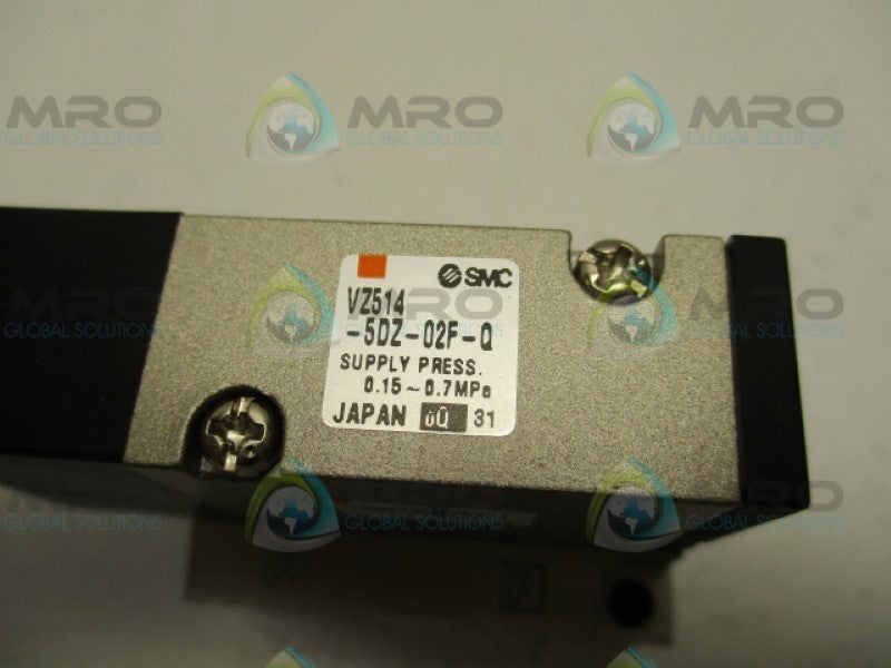 SMC VZ514-5DZ-02F-Q SOLENOID VALVE 24VDC NSNP