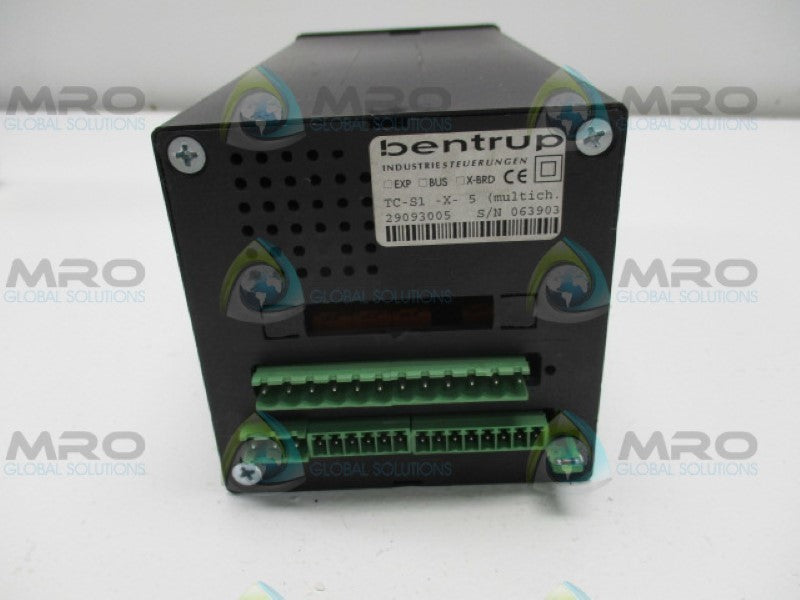 BENTRUP TC-S1-X-5 29093005 THERMOCOMPUTER UNMP