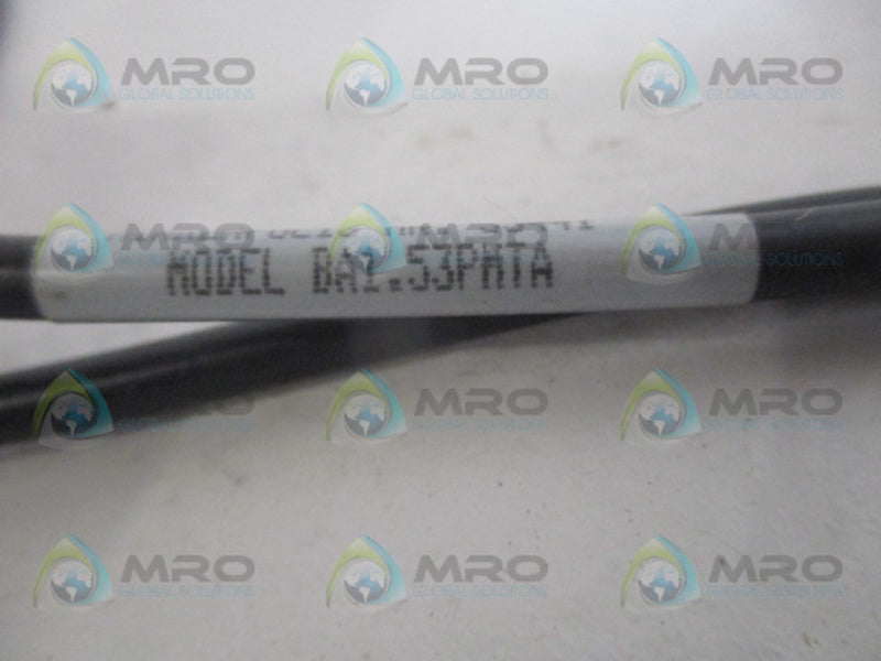 BANNER ENGINEERING BA1.53PMTA FIBER GLASS SENSOR (MISSING ACCESSORIES)  NSMP