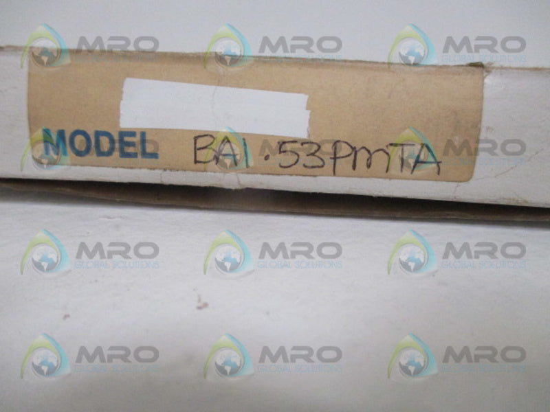 BANNER ENGINEERING BA1.53PMTA FIBER GLASS SENSOR (MISSING ACCESSORIES)  NSMP