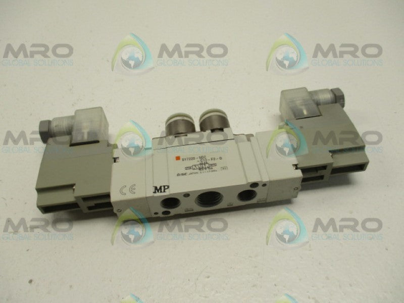 SMC SY7220-5DZ-C10-F2-Q SOLENOID VALVE BODY 24V NSNP