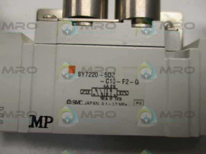 SMC SY7220-5DZ-C10-F2-Q SOLENOID VALVE BODY 24V NSNP