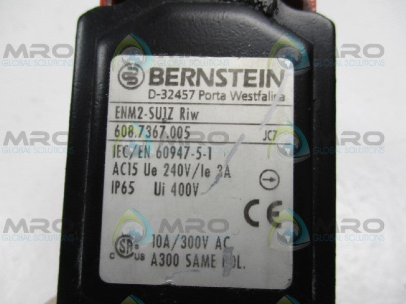 BERNSTEIN ENM2-SU1Z LIMIT SWITCH (AS PICTURED) UNMP
