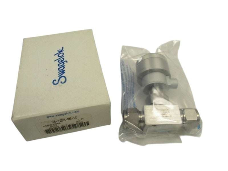 SWAGELOK SS-12BK-MM-1C SEALED VALVE NSMP