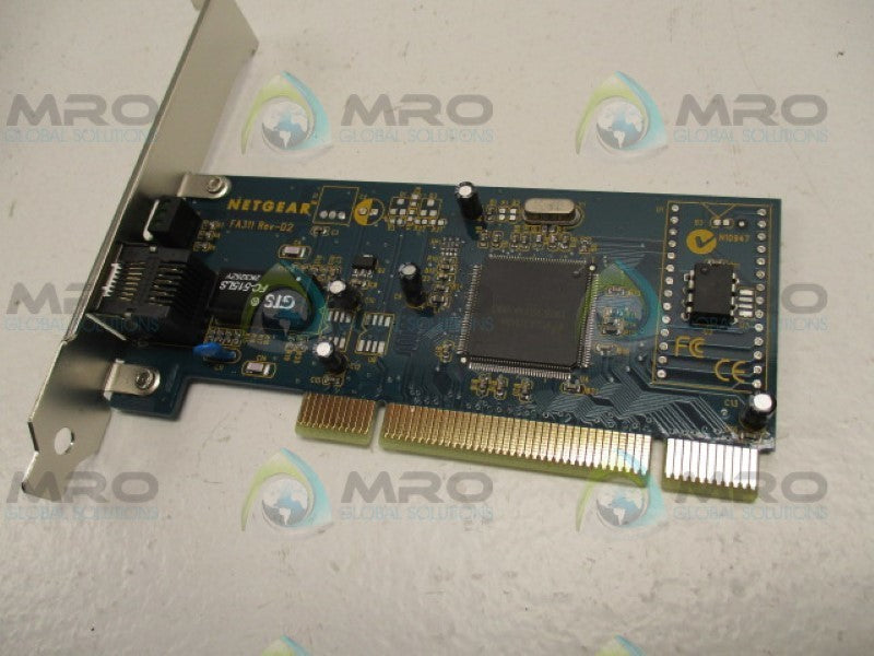 NETGEAR FA311 LAN ETHERNET NETWORK ADAPTER CARD 10/100MBPS PNP NSMP