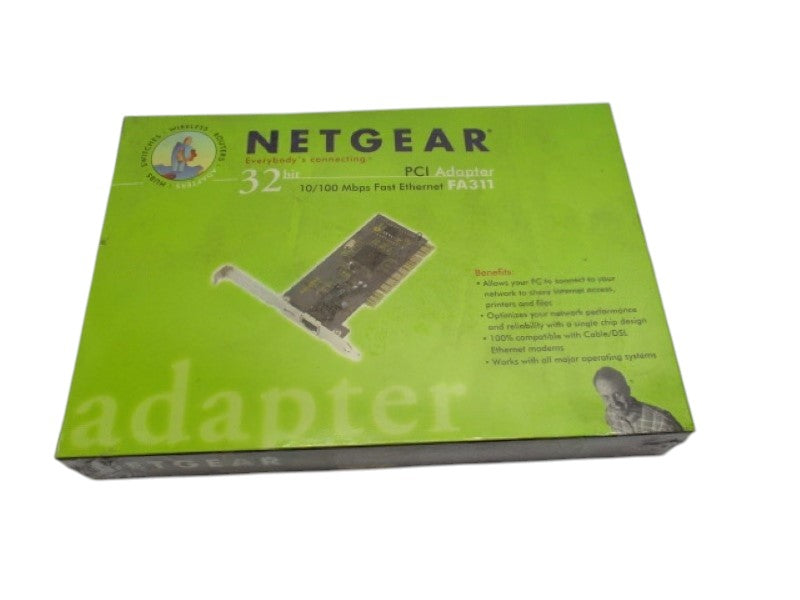 NETGEAR FA311 LAN ETHERNET NETWORK ADAPTER CARD 10/100MBPS PNP NSFS