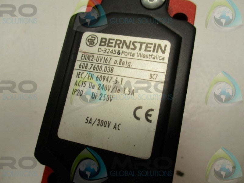 BERNSTEIN ENM2-UV16Z LIMIT SWITCH (AS PICTURED) NSNP
