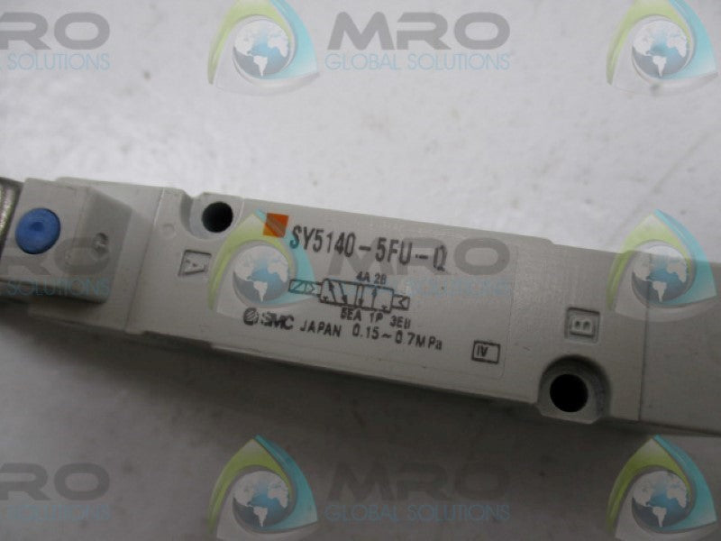 SMC SY5140-5FU-Q SOLENOID VALVE 24VDC NSNP