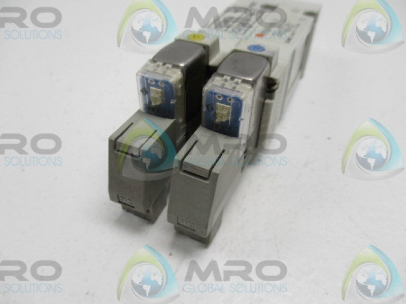 SMC SY5245-5FU-Q DUAL VALVE 24VDC UNMP