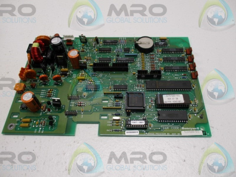 HONEYWELL 51309355-503 CE MARK PROCESSOR BOARD RELAY NSMP