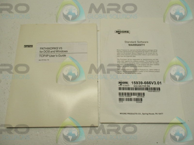 MOORE 15939-662 15939-613V3.01 16131-7 KIT NSMP
