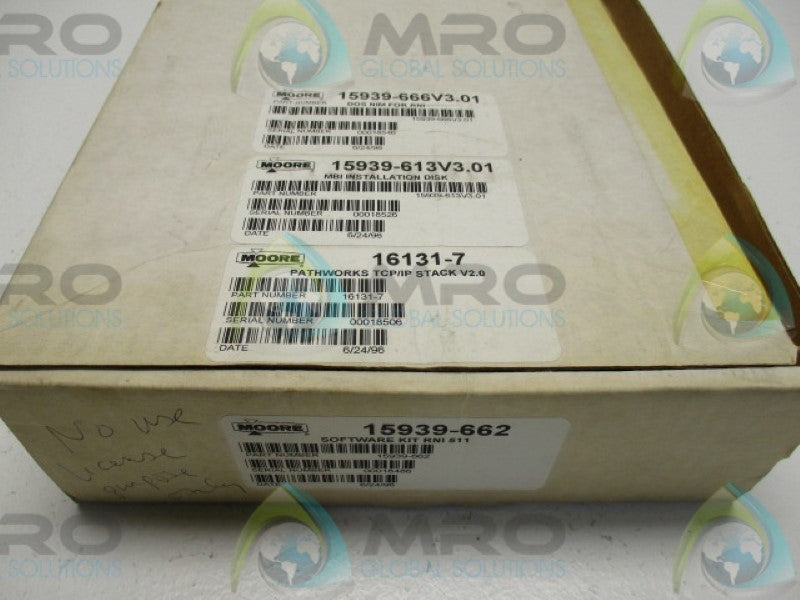MOORE 15939-662 15939-613V3.01 16131-7 KIT NSMP