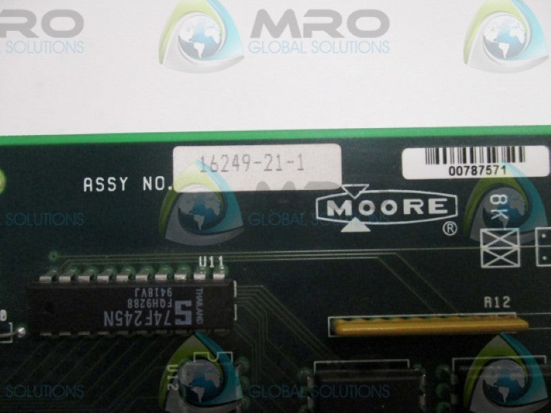 MOORE 16249-21-1 MBUS MODULE ISA SLOT UNMP