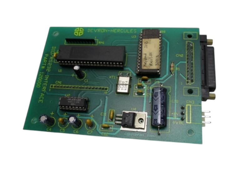 DEVRON-HERCULES 120000 DIO/RS232 INTERFACE UNMP
