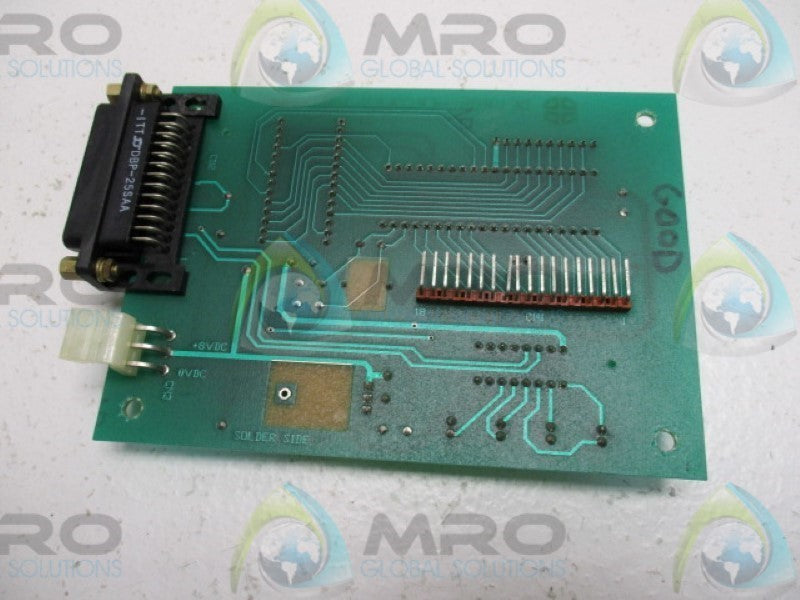 DEVRON-HERCULES 120000 DIO/RS232 INTERFACE UNMP