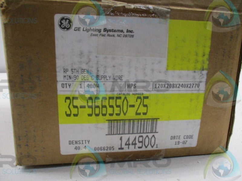GENERAL ELECTRIC 35-966550-25 RENSNPAL PARTS KIT NSMP