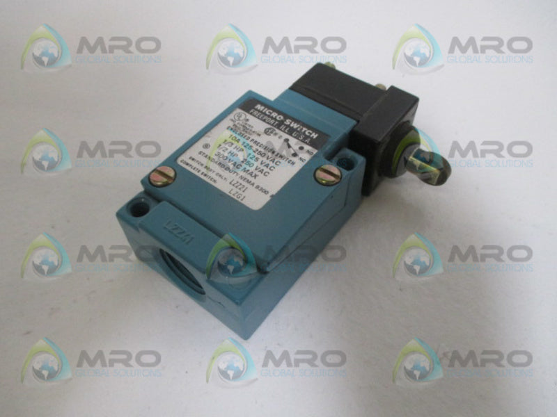 MICRO SWITCH LZG1 125-250VAC 10A NSNP