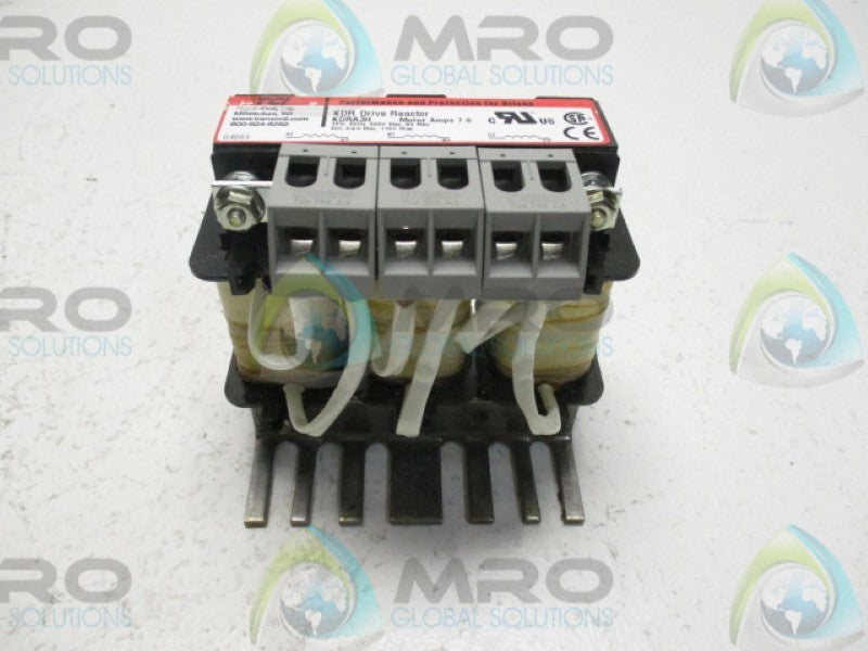 TCI KDRA3H DRIVE REACTOR 7.6A 480V NSMP