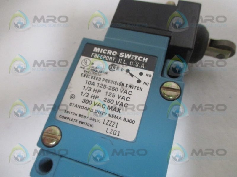 MICRO SWITCH LZG1 125-250VAC 10A NSNP