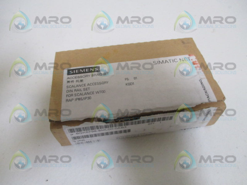 SIEMENS 6GK5798-8ML00-0AB3 DIN RAIL SET (AS PICTURED) NSMP