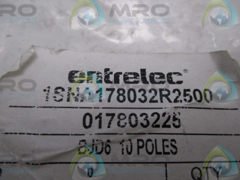 ENTRELEC 1SNA178032R2500 10-POLE JUMPER  NSNP