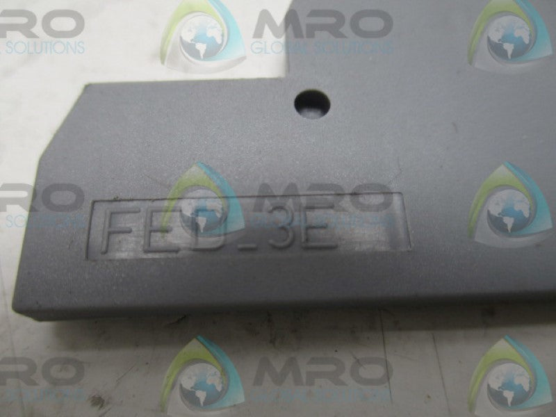 ENTERLEC FED_3E SNAP-ON END BLOCK SECTION  NSNP