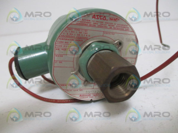 ASCO 8317A29 VALVE 120V UNMP