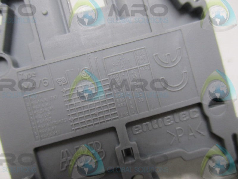 ENTRELEC ABB M4/6 60947-7-1 TERMINAL BLOCK  NSNP