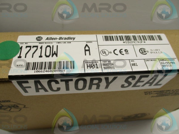 ALLEN BRADLEY 1771-OW SER. A DATE: 2002  NSFS