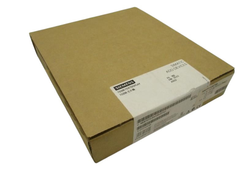 SIEMENS TEXTDISPLAY 6ES7272-0AA30-0YA1 OPERATOR INTERFACE  NSFS