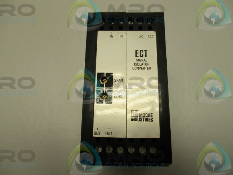 MOORE ECT/10-50MA/4-20MA/117VAC[ECD] SIGNAL ISOLATOR CONVERTER  UNMP