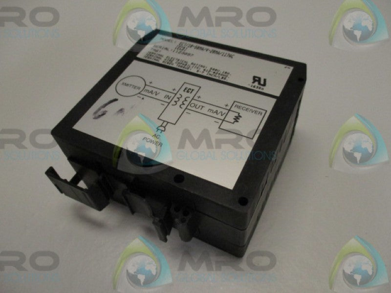 MOORE ECT/10-50MA/4-20MA/117VAC[ECD] SIGNAL ISOLATOR CONVERTER  UNMP