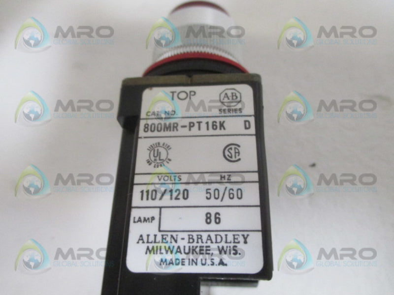 INDUSTRIAL SPARE PART 800MR-PT16KR SER. D (MISSING ACCESSORIES)  NSNP