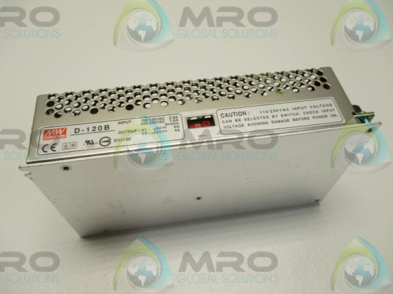 MEANWELL D-120-B POWER SUPPLY  NSNP