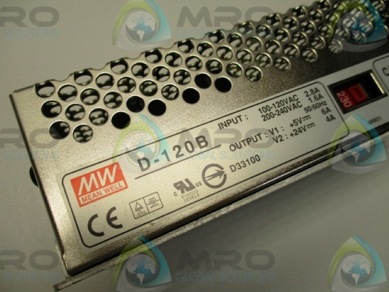MEANWELL D-120-B POWER SUPPLY  NSNP