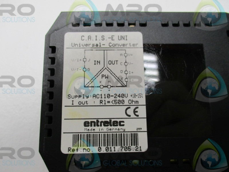 ENTRELEC C.A.I.S.-E UNI 0.011.705.21 CONVERTER  NSMP