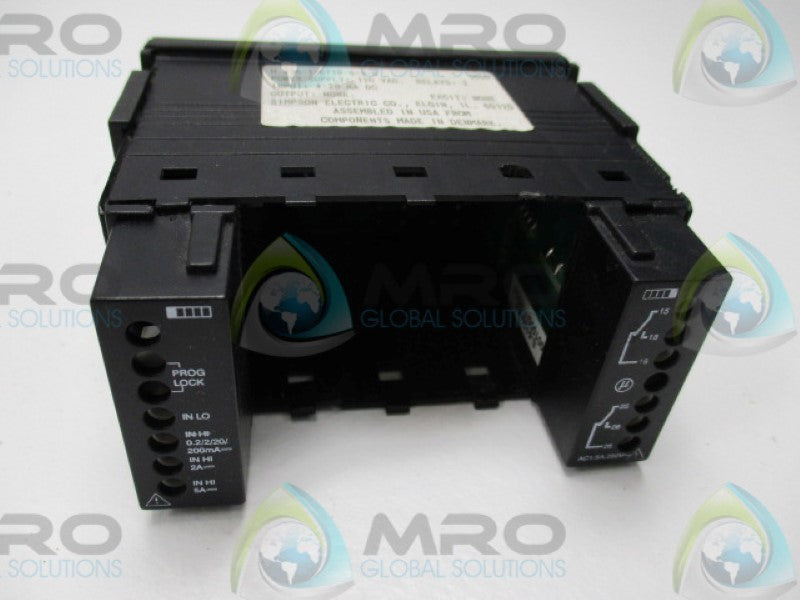 SIMPSON H235-1-0710-0-2-0 PANEL METER 120VAC  UNMP