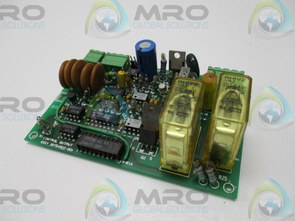 HONEYWELL 30754922-001 CONTROL OUTPUT BOARD (AS PICTURED)  UNMP