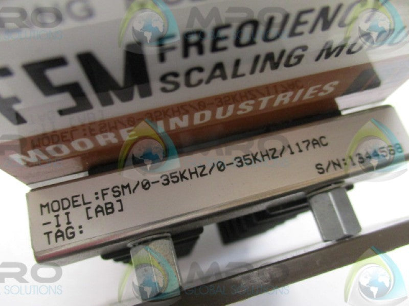 MOORE FSM/0-35KHZ/0-35KHZ/117AC-II[AB] FREQUENCY SCALING MODULE  UNMP