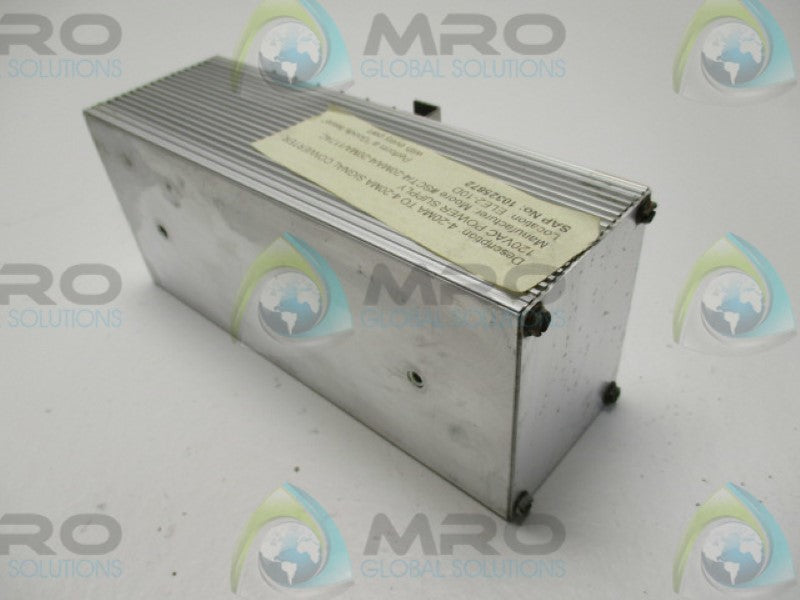 MOORE SCT/4-20MA/4-20MA/117AC-STD SIGNAL CONVERTER  UNMP