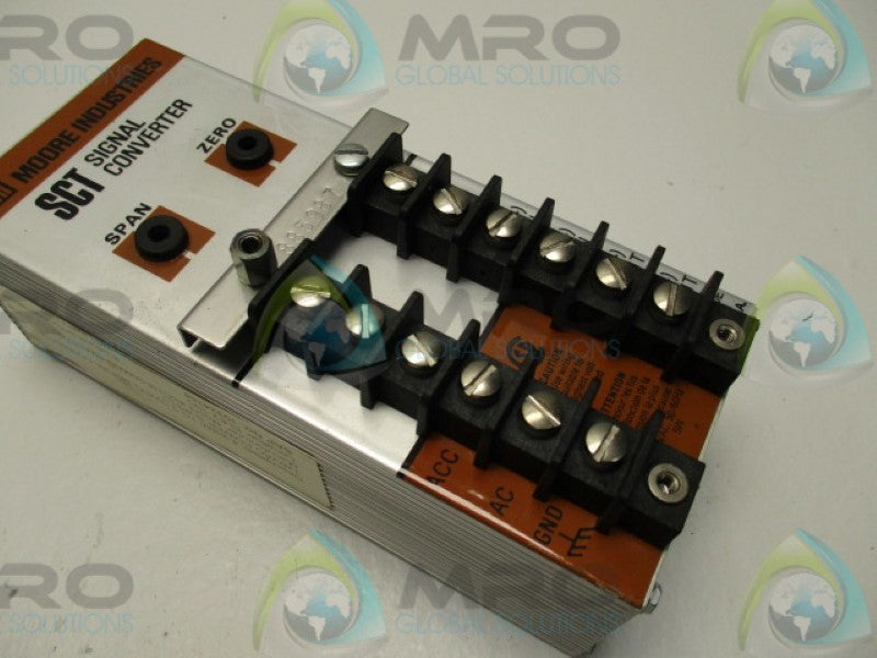 MOORE CT/4-20MA/0-10V/117VAC-STD SIGNAL CONVERTER  UNMP