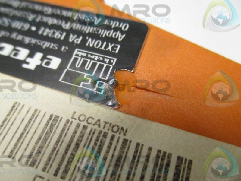 IFM EFECTOR VS0200 CONTROLLER 110VAC (AS PICTURED)  UNMP