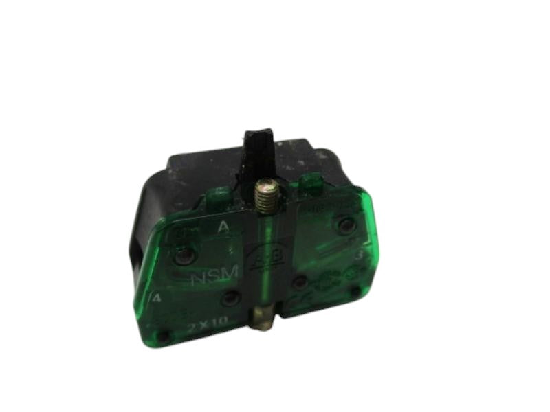 INDUSTRIAL SPARE PART 800E-2X10 SER. A CONTACT BLOCK  UNMP