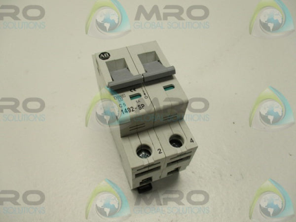 ALLEN BRADLEY 1492-SP2C050 SER. C CIRCUIT BREAKER 5A  NSMP