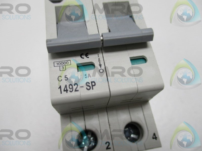 ALLEN BRADLEY 1492-SP2C050 SER. C CIRCUIT BREAKER 5A  NSMP