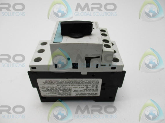 SIEMENS 3RV1021-4CA10 MOTOR CIRCUIT PROTECTOR 17-22A (AS PICTURED)  UNMP